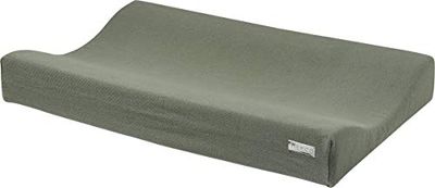 Meyco Funda cambiador - Funda cambiador para bebé - 50x70cm - Knit Basic - Forest Green - multicolor