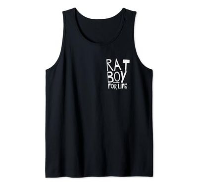 Rat Boy For Life! Sé tu rata, ¡seguro de ti mismo! Camiseta sin Mangas