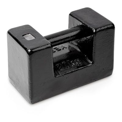 Kern 366-88 blokgewicht, gietijzer, gelakt, 1 stuk