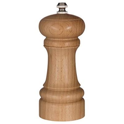 5five - mulino a mano 14,5 cm in legno naturale