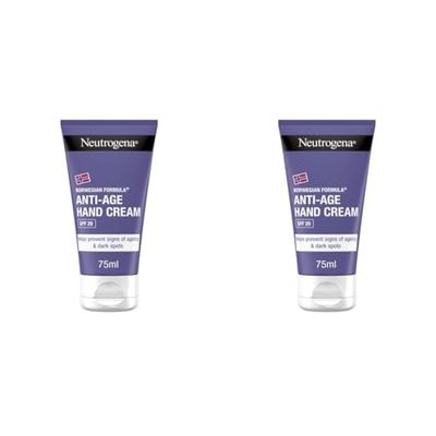 NEUTROGENA Norwegian Formula Anti-Age Hand Cream SPF20 75ml (Pack of 2)