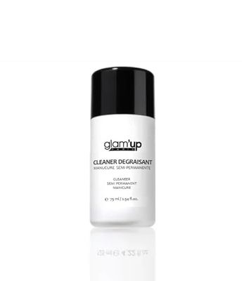Glam’Up Paris - Dégraissant pour Semi-Permanent - Nail Cleaner - Nettoie, Purifie et Élimine Résidus - pour Manucure UV LED 75ml