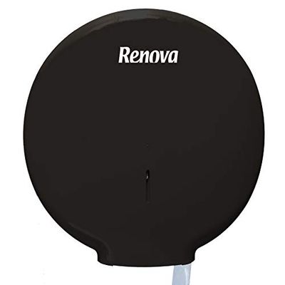 Renova Portarrollos Papel Higiénico Jumbo Negro