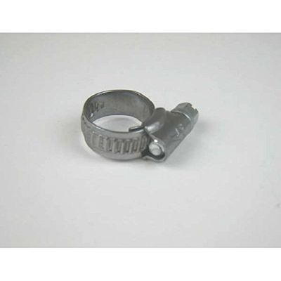 Collier de serrage à vis sans fin en acier chromé 1.4016 (W2), conforme à la norme DIN 3017, plage de serrage 10,0-16,0 mm, largeur 9 mm.