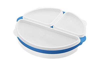 Premier Housewares-Contenitore per Alimenti per Forno a microonde, Colore: Bianco