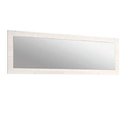duehome | Espejo Rectangular, Modelo Julieta, Acabado en Color Andersen Pino, Medidas: 55 cm (Alto) x 167 cm (Ancho) x 2 cm (Fondo)