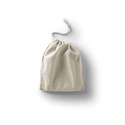 Bonamaison Printed Cotton Produce Bag with Drawstring, Reusable Grocery Bag, Biodegradable Eco-Friendly Bags, Travel Pouch, Sachet Bags, Shopping Bag, Eco Friendly, Foldable, Size: 40x50 Cm