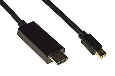 LKMDPH1423 CAVO MINI DISPLAYPORT 1.4 - HDMI 2.0 CONTATTI DORATI 4KX2K 60HZ 18GBPS HDR RGB 4:4:4 MT 3