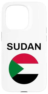 Bandiera del Sudan Moderna Custodia per iPhone 15 Pro
