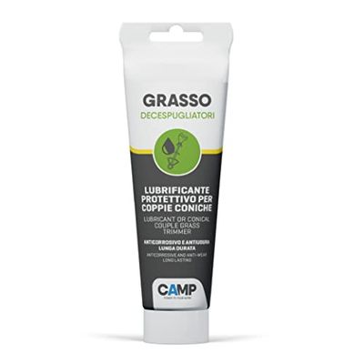 Camp GRASSO DECESPUGLIATORI, Grasso lubrificante protettivo per coppie coniche decespugliatori e tagliasiepi, Anti-usura, 150 ml