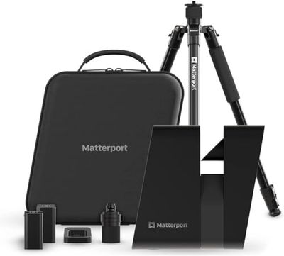 Matterport Pro3 Performance Kit 3D Lidar Cámara Digital para Crear experiencias Profesionales de Recorrido Virtual 3D con Vistas 360 y fotografía 4K Espacios Interiores y Exteriores con