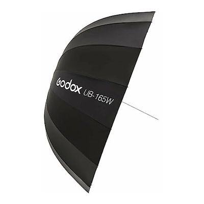 Godox Ombrello parabolico 165 cm, bianco e nero