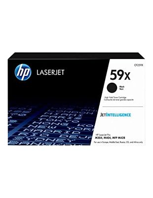 HP 59X CF259X Toner Noir grande capacité Authentique pour HP LaserJet Pro M304 / M404 / M428, XL