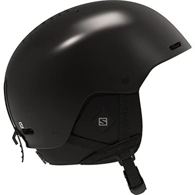 Salomon Brigade + Esquí snowboard casco para hombre, Negro (All Black), L (59-62 cm)