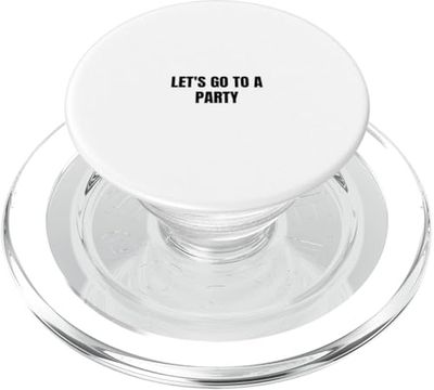 Vamos a una fiesta PopSockets PopGrip para MagSafe