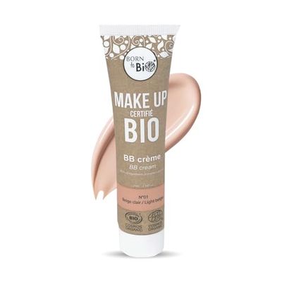BB Cream Orgánica Born to Bio Nº1 Light Beige 25 ml