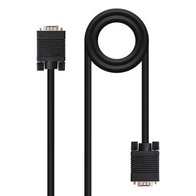 Brightium CABLE SVGA HDB15/M-HDB15/M 1.8 M para conexión de monitores y dispositivos VGA con alta precisión en la transmisión de video.