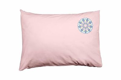 Bona Basics, Funda de cojín Decorativa, decoración del hogar, para sofá, cafetería, Tamaño: 50x35 cm, Color: Rosa Claro
