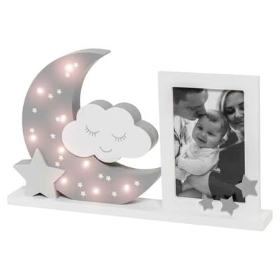 maanlicht, frame, warmgrijs