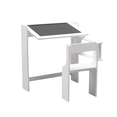 ARANAZ S.L. MANUFACTURAS DE LA MADERA Pupitre Ardoise Pliable Blanc 67 x 68 x 65 cm
