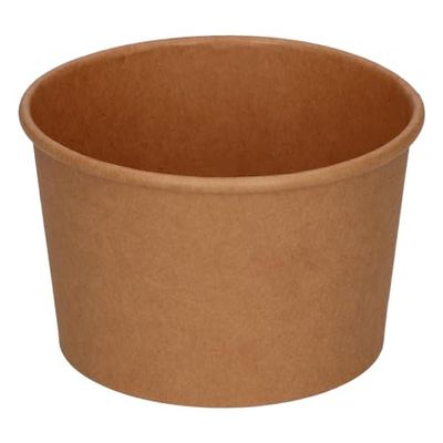 Envase De Papel Kraft Para Sopa - 200 Ml