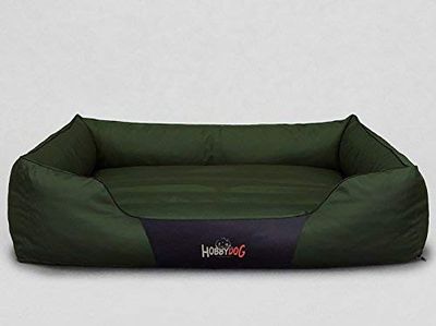 Hobbydog Cordura Comfort Dog Bed, X-Large, Green