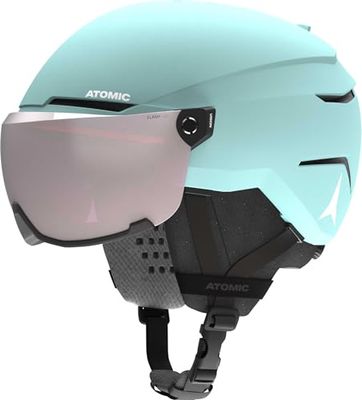 ATOMIC Savor Visor Jr, Casco da Sci Gioventù Unisex, Turchese, 51-55