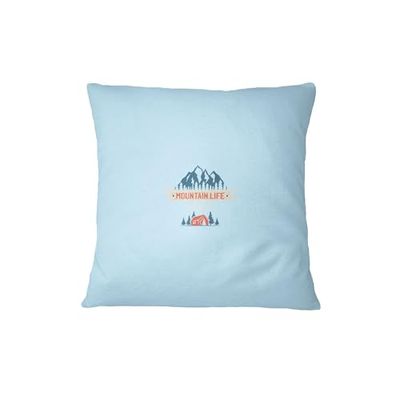 Bona Basics, Fodera decorativa per Cuscino Decorazione Domestica per Divano Caffetteria, Dimensioni: 60x60 cm, Colore: Azzurro