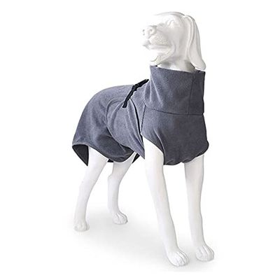 EQDOG 382-441 Albornoz Doggy Dry Gris, XXXS