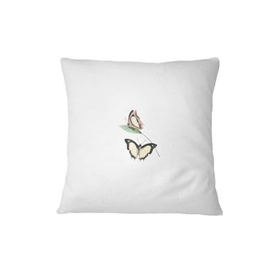 Bona Basics, Fodera decorativa per cuscino, decorazione per la casa, per divano, caffetteria, Dimensioni: 45X45 cm, Colore: Bianco