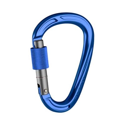 Mammut Crag HMS (5 unités) Mousqueton Mixte, Multicolore (Screw GATE, Ultramarine), Taille Unique