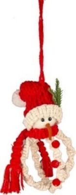 VEA s.r.l. (ILM) Gipsy Snowman Pendant 12x23cm, Mix, Normal
