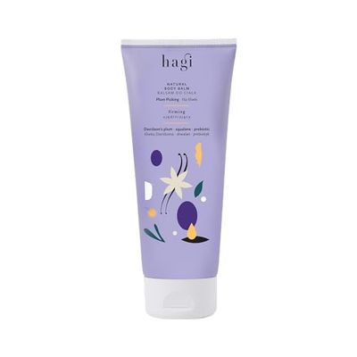 Hagi Plum Picking Balsamo Naturale Per Il Corpo, Rassodante E Nutriente, Arricchito Con Olio E Estratto Di Prugna Davidson, Profumo Seducente, Adatto A Tutti I Tipi Di Pelle, 200ml
