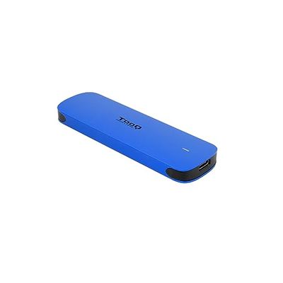 TOOQ TQE-2201BL externe behuizing voor M.2 NVMe SSD Aluminium, Blauw