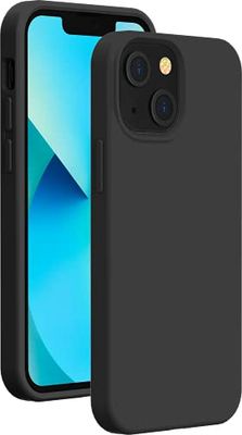 Coque iPhone 13 mini Silicone SoftTouch Noire Bigben