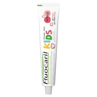 FLUOCARIL Kids Pasta de Dientes Anticaries Bi-Fluorada Sabor Fresa 50ml
