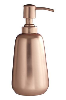 Premium Housewares Madison Shine Distributeur de Lotion Finition cuivre Mat 18 x 8 x 8 cm