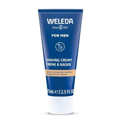 WELEDA - Crème à raser - Prépare les peaux sensibles au rasage - Tous types de peaux, même sensibles - NATRUE* - 75 ml