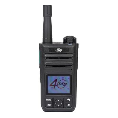 Stazione radio portatile PNI PoC 1800, GSM 4G LTE, Wi-Fi 2,4 GHz, Android OS, schermo a colori da 1,77 pollici, batteria agli ioni di litio da 4400 mAh, IP54