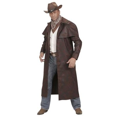 Widmann - Disfraz de vaquero, abrigo, ranger, occidental, carnaval disfraces para hombres, carnaval