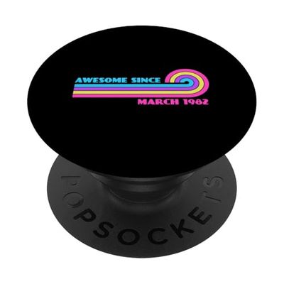 Awesome Since March 1982 PopSockets PopGrip Adhesivo