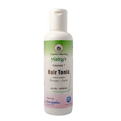 The House of Mistry Jojoba Hair Tonic with Rosemary 100ml - Natural Hair Care, Gentle, Strengthening & Hair Growth - Suitable for All Ages and Hair Types, Additive Free, Vegan