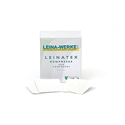 LEINAWERKE 63003 LEINATEX - Compresas esterilizadas (10 x 10 cm, 1 unidad)