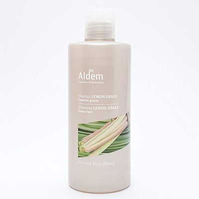 aldem, shampooing cheveux gras Lemon grass- 18 de 400 ML. (total : 7200 ML.)