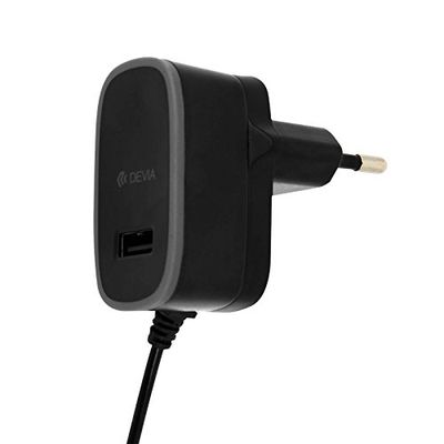 Caricabatteria con Adattatore M-Usb e Usb Type-C 2.1 Amper