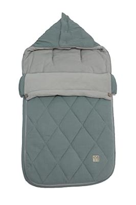 KAISER 65784556 ANNY zomervoetenzak, perfect geschikt voor warme dagen, 6-36 maanden, kleur slit green