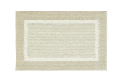andiamo Maui - Alfombrilla de baño Antideslizante (40 x 60 cm), Color Beige