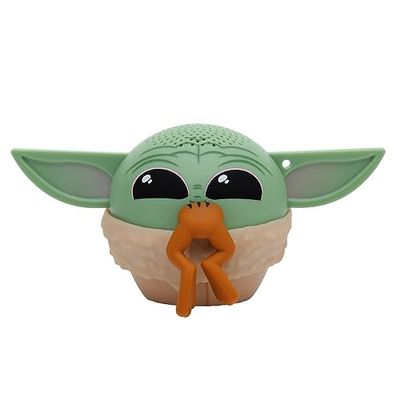 Bitty Boomers Star Wars The Mandalorian: Grogu with Snack - Mini Bluetooth Speaker,Multicolored