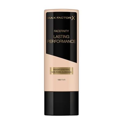 Max Factor - Lasting Performance, base de maquillaje, color 100 justo (35ml)