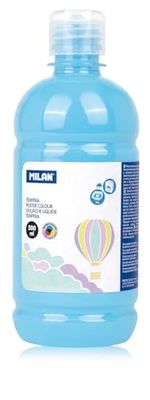 MILAN® Bouteille tempera 500 ml bleu clair pastel